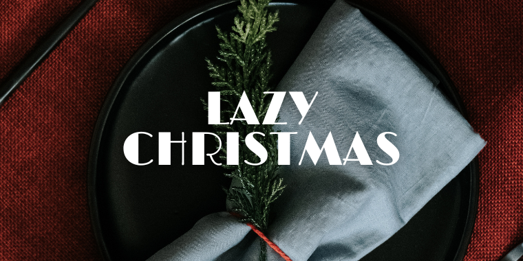 lazy christmas